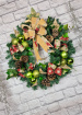 Christmas | Door Wreaths | Jingle Bells Faux Door Wreath