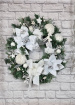 Christmas | Door Wreaths | Frosty Delights Faux Door Wreath