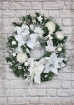 Christmas | Door Wreaths | Frosty Delights Faux Door Wreath