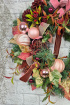 Christmas | Door Wreaths | Damson Blush Faux Door Wreath