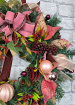 Christmas | Door Wreaths | Damson Blush Faux Door Wreath