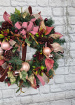 Christmas | Door Wreaths | Damson Blush Faux Door Wreath