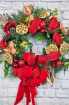 Christmas | Door Wreaths | Yule Tide Faux Door Wreath