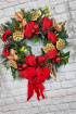 Christmas | Door Wreaths | Yule Tide Faux Door Wreath