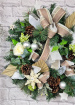 Christmas | Door Wreaths | Snowy Spirit Faux Door Wreath