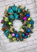 Christmas | Door Wreaths | Merry and Bright Faux Door Wreath