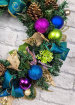 Christmas | Door Wreaths | Merry and Bright Faux Door Wreath