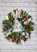 Christmas | Door Wreaths | The North Pole Faux Door Wreath