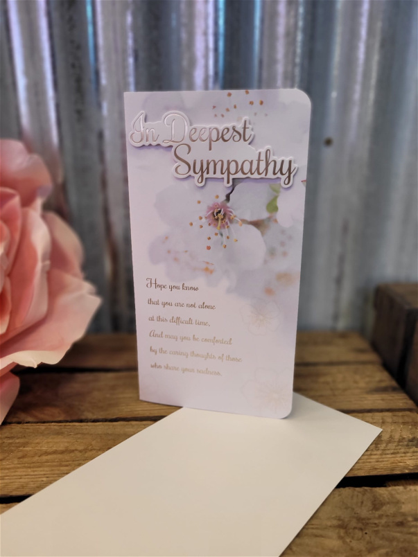 Gifts | Upsell gifts | In deepest sympathy card