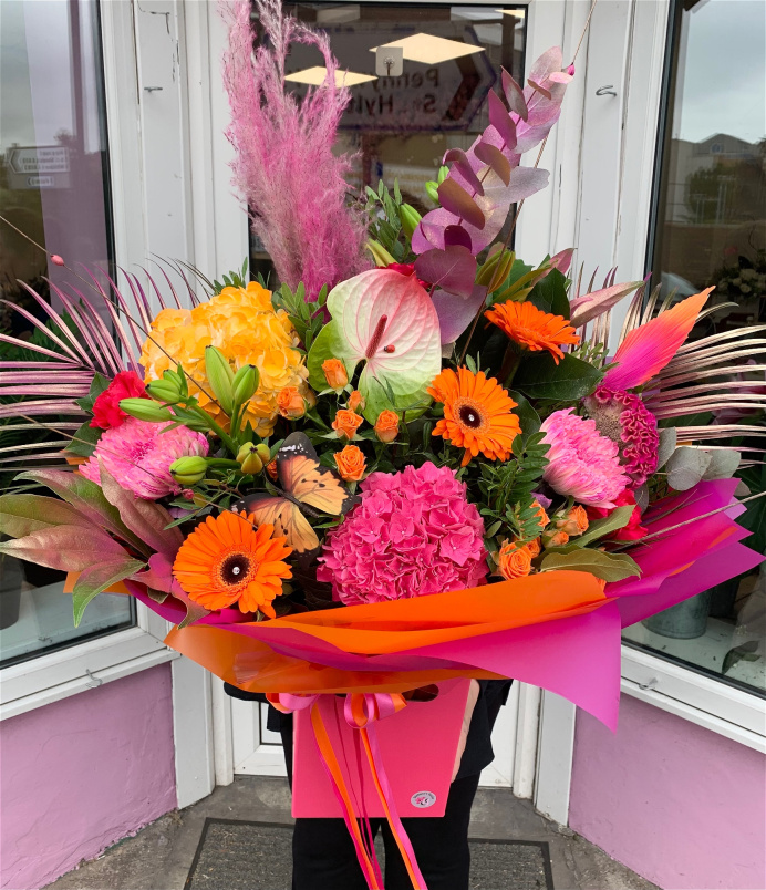 Extra Large Luxury Bouquets | Sherbet sunset