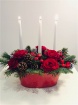 Christmas Gifts 2020 | Red and White Candle Arrangement