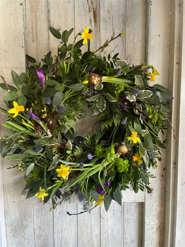 Winter/Spring Workshops 2026 | Spring Bulb Door Decoration - Saturday 7th March - Morning workshop