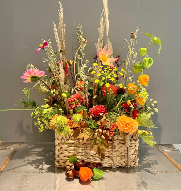 Autumn 2022 Workshops | Autumn Workshops 2025 | Abundant Autumn Basket - Thursday 25th September - Evening Workshop