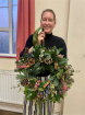 Christmas Workshops 2025 | Christmas Workshops 2026 | Luxury, Pretty and Rustic Christmas Door Wreath - Sunday 6th December - Afternoon Workshop