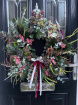 Christmas Workshops 2025 | Christmas Workshops 2026 | Luxury, Pretty and Rustic Christmas Door Wreath - Sunday 6th December - Afternoon Workshop