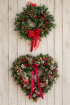 Christmas 2023 | Christmas Floristry Workshops 2026 | Christmas Workshops 2022 | Christmas Workshops 2025 | Christmas Round or Heart Door Wreath in Floral Foam - Sunday 29th November - Afternoon Workshop