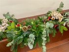 Christmas 2023 | Christmas Workshops 2022 | Christmas Workshops 2025 | Luxury Rustic Christmas Garland - Saturday 6th December - Morning Workshop