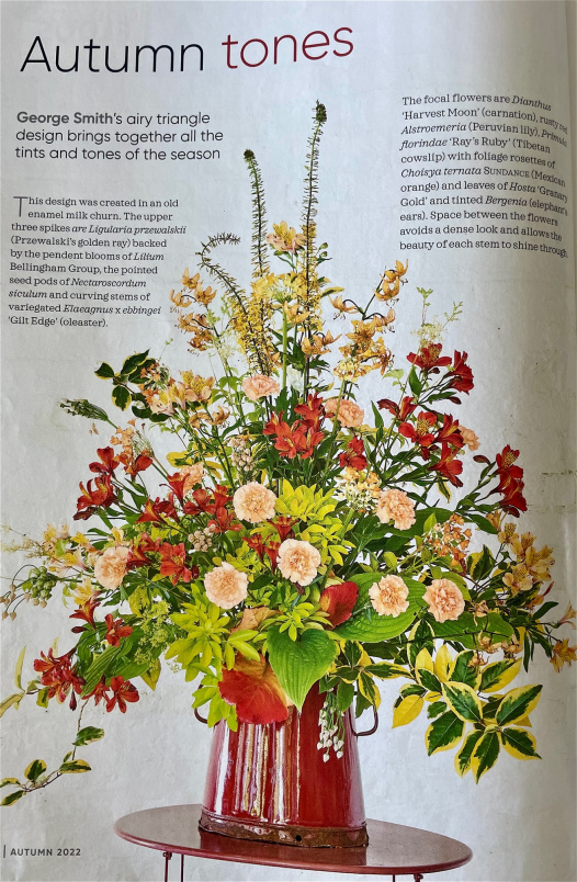 Autumn 2022 Workshops | Autumn Workshops 2025 | Autumn Elegance - Thursday 2nd October - Evening workshop