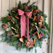 Christmas Door Wreaths made by Jo and Evelyn | Personalised Pre-made Door Wreath