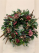 Christmas Door Wreaths made by Jo and Evelyn | Personalised Pre-made Door Wreath