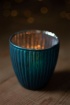 Ribbed tea light holders