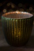 Ribbed tea light holders