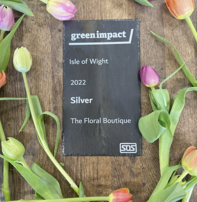 Flowers by Nic @ The Floral Boutique | Isle of Wight | Our Green Impact Award