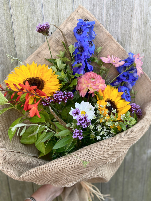 Flowers by Nic @ The Floral Boutique | Isle of Wight | Introducing the Eco-Friendly Florist Choice Bouquet: A Sustainable Celebration of Local Beauty