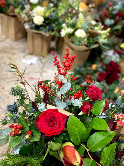 Flowers by Nic @ The Floral Boutique | Isle of Wight | Behind the Blooms: How The Floral Boutique Prepares for the Joyful Christmas Holiday Season