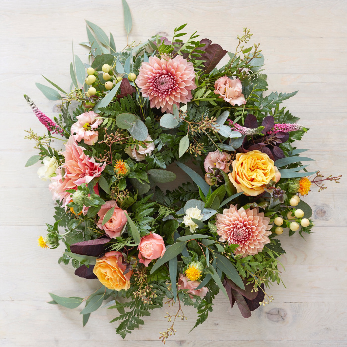 Eco-Friendly Funeral Range | Funeral Tributes | Eco-Friendly Seasonal Wreath