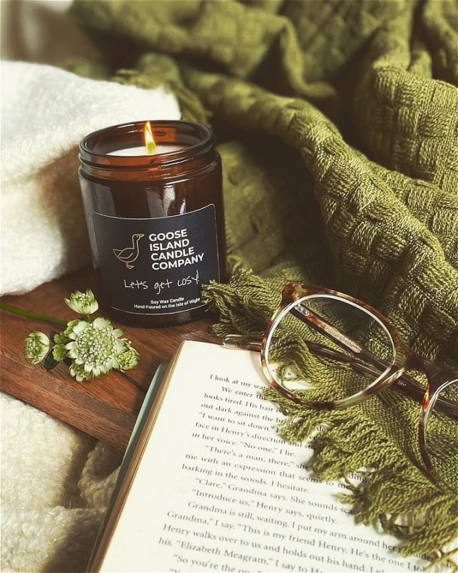 Gifts | Mother's Day Collection | Upsell gifts | Let’s Get Cosy Soy Candle - Goose Island Candle Company