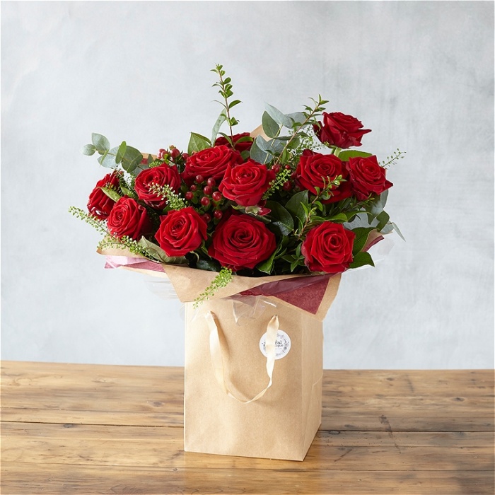 Valentine’s Day Collection | Luxury Red Rose Bouquet