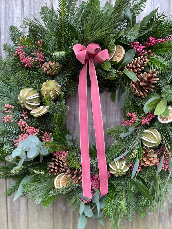 Christmas Collection 2025 | Think Pink Christmas Wreath