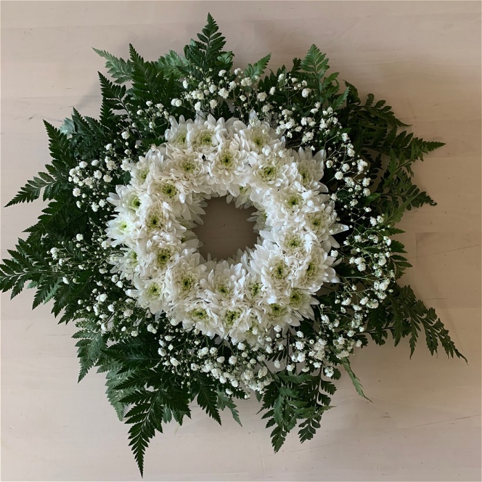 Funerals | Opal Funeral Wreath