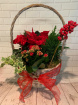 Christmas | Flower Baskets  | Christmas Indoor Plant Basket