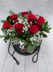 Hat Box Flowers | Valentine’s Day | Forever Luxury Hat Box Roses