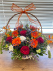 Flower Baskets  | Mother’s Day | Sunshine Basket of Flowers