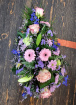Funeral Flowers | Pink, White And Lilac Spray