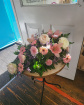 Funeral Flowers | Pink, White And Lilac Spray
