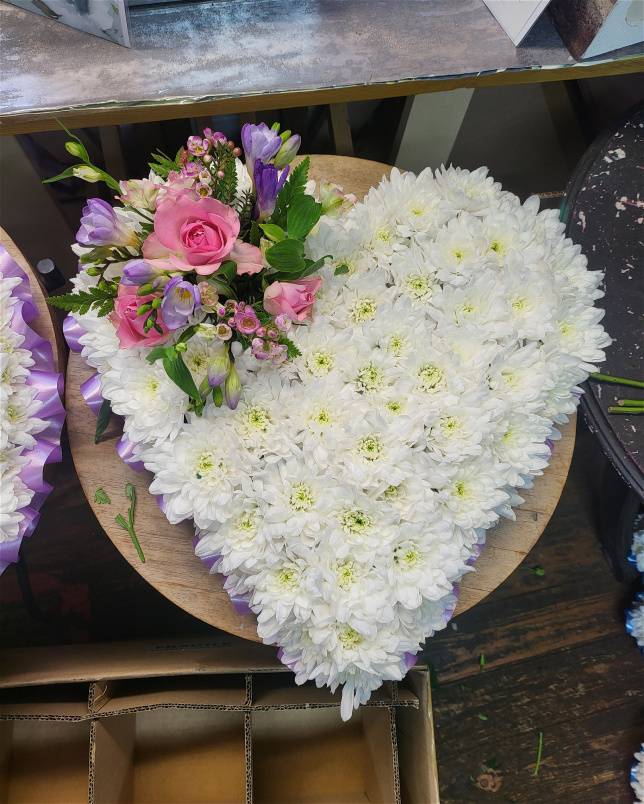 Funeral Flowers | Based Hearts