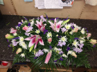 Funeral Flowers | Country Style Coffin Spray