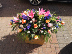 Funeral Flowers | Country Style Coffin Spray