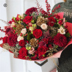 Christmas | Florist Choice Christmas Red Bouquet