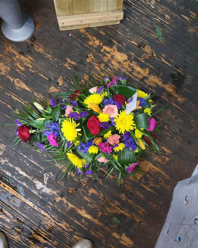 Funeral Flowers | Vibrant Spray