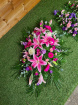 Funeral Flowers | Pink Coffin Spray