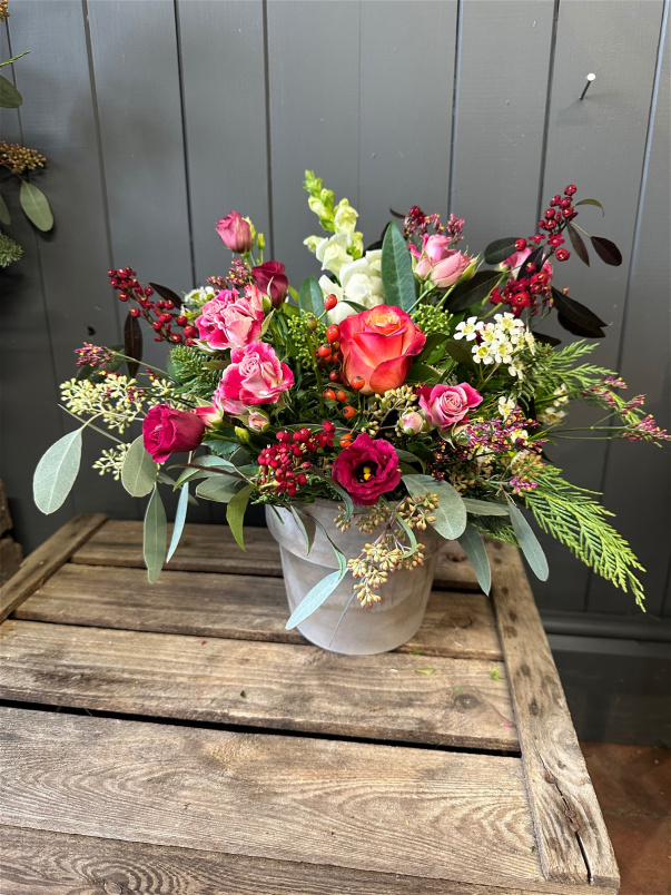 The Christmas Collection | Festive Flower Pot