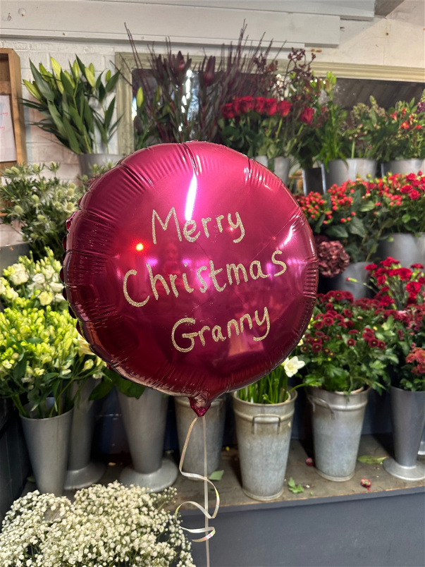 Balloons | Upsell gifts | Personalised Christmas Balloon