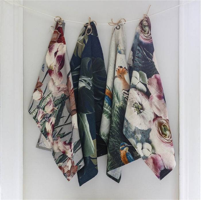 Gifts | Upsell gifts | 100% Cotton Botanical Tea Towel