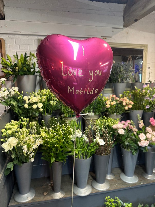 Balloons | Upsell gifts | Valentines Day 2025 | Personalised Valentines Balloon