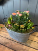 Bouquets | Plants | Rustic Zinc Planter Arrangement